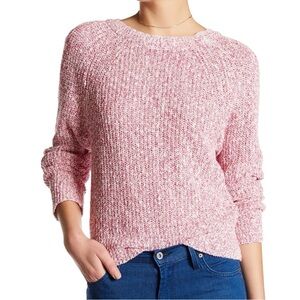 Free People Pink Crew Neck Sweater